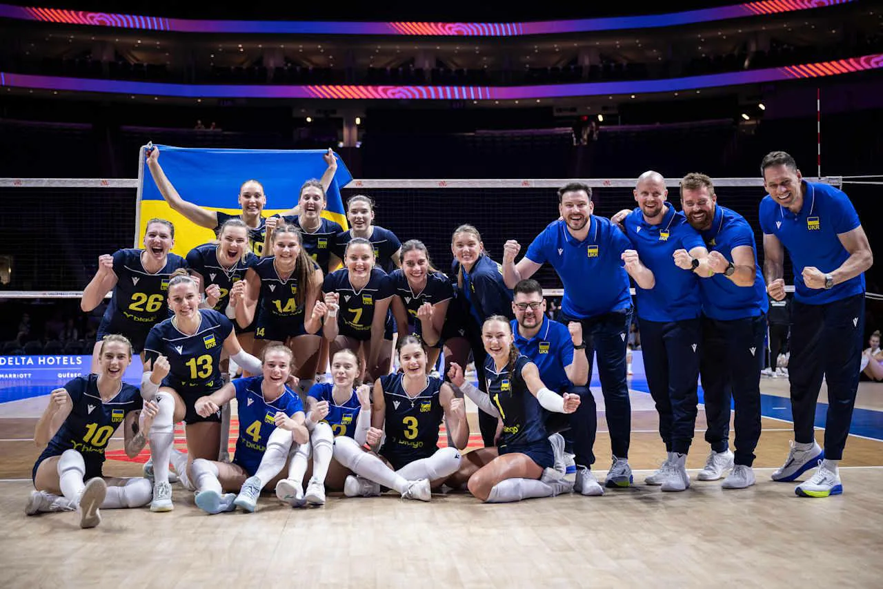 Жіноча збірна України з волейболу здобула першу в історії перемогу у Лізі націй