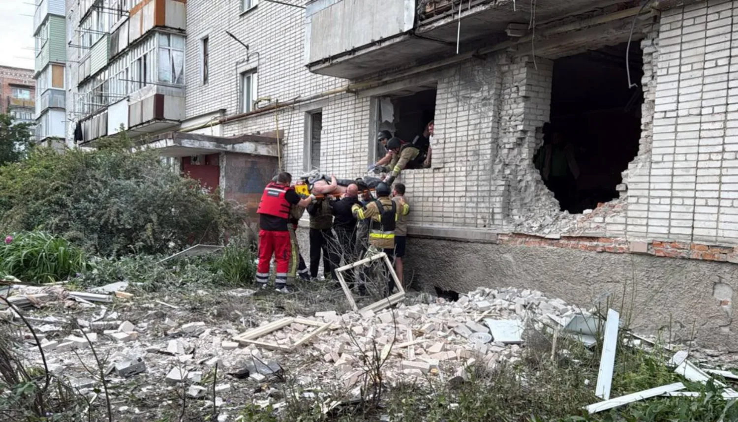 Russians attacked Konotop with drones: there are wounded and people under the rubble