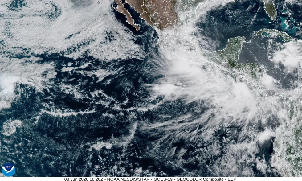 Tropical Storm Cristina has formed off the coast of Nicaragua and is moving toward Central America