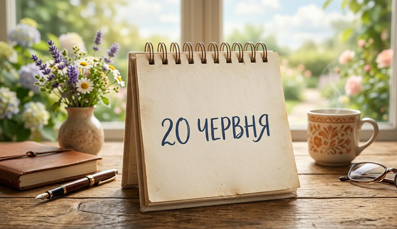 What is celebrated on June 20 in Ukraine and the world