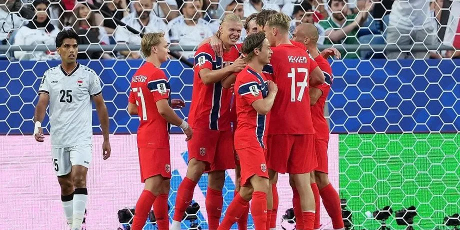 The Norwegian national team brought over 1000 kg of food to the World Championship