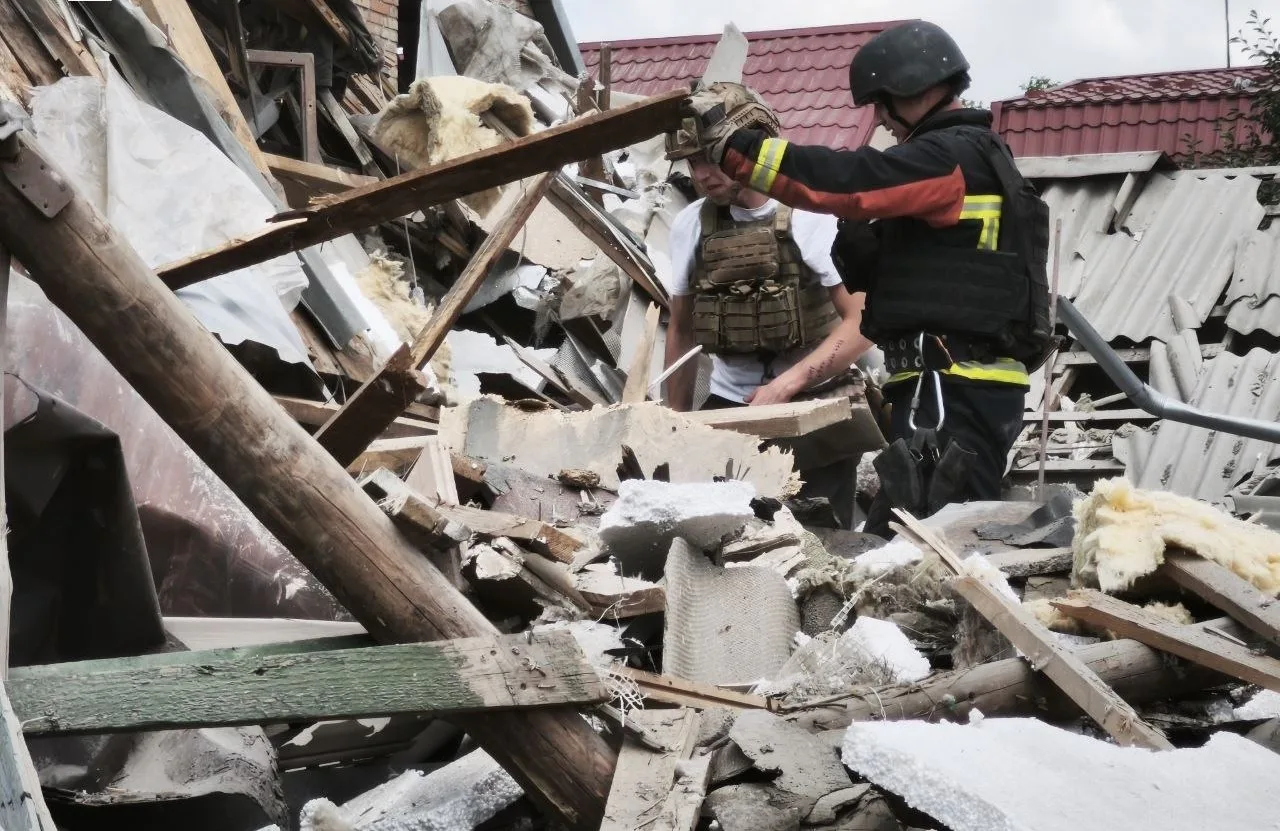 Russians launched three strikes on Zaporizhzhia, a woman wounded