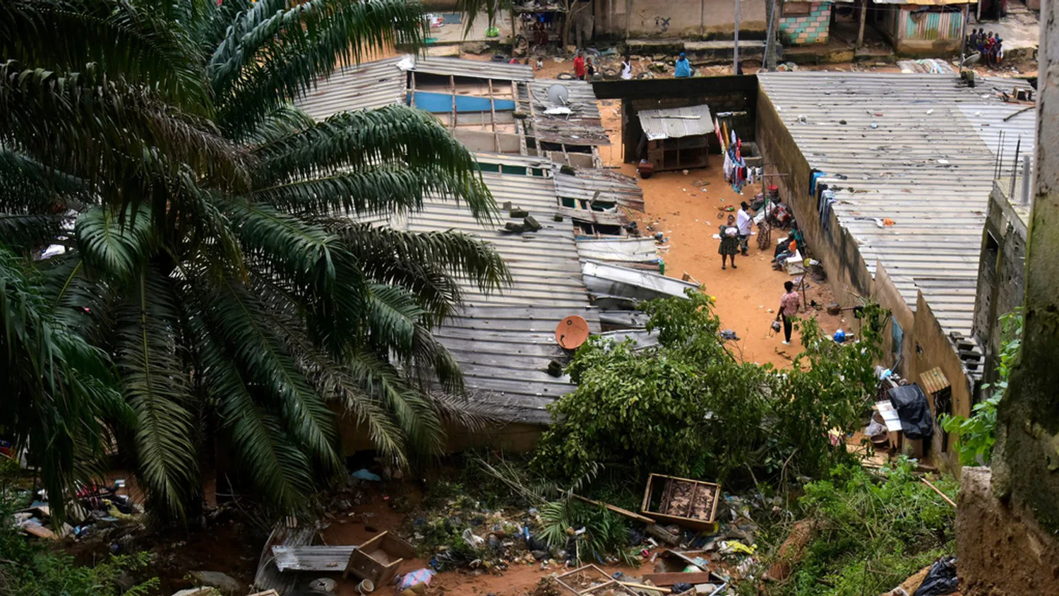 At least 59 people died as a result of flooding in Côte d'Ivoire