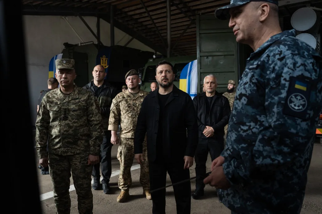 Zelenskyy held a meeting with the Navy command in Odesa region: it was about increasing the number of helicopters to counter drones