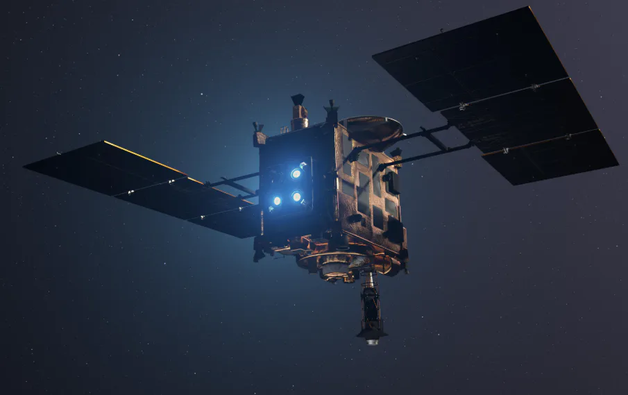 Japanese space probe made a record close flyby of an asteroid