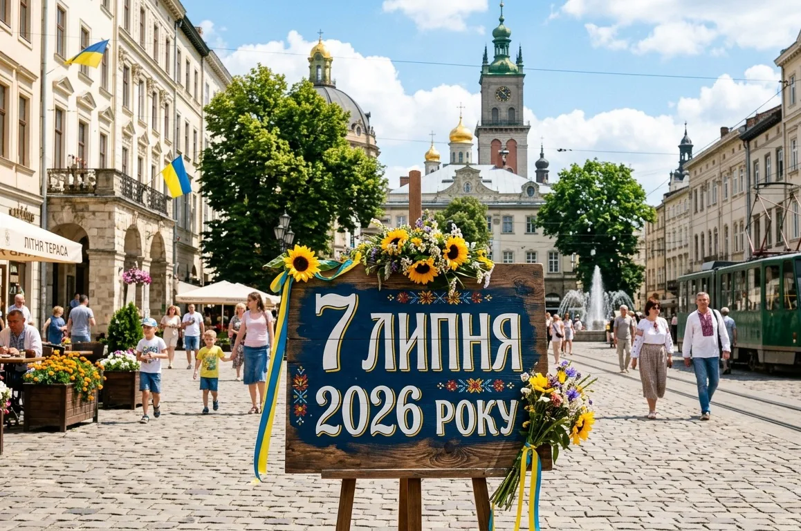 What is celebrated on July 7 in Ukraine and the world