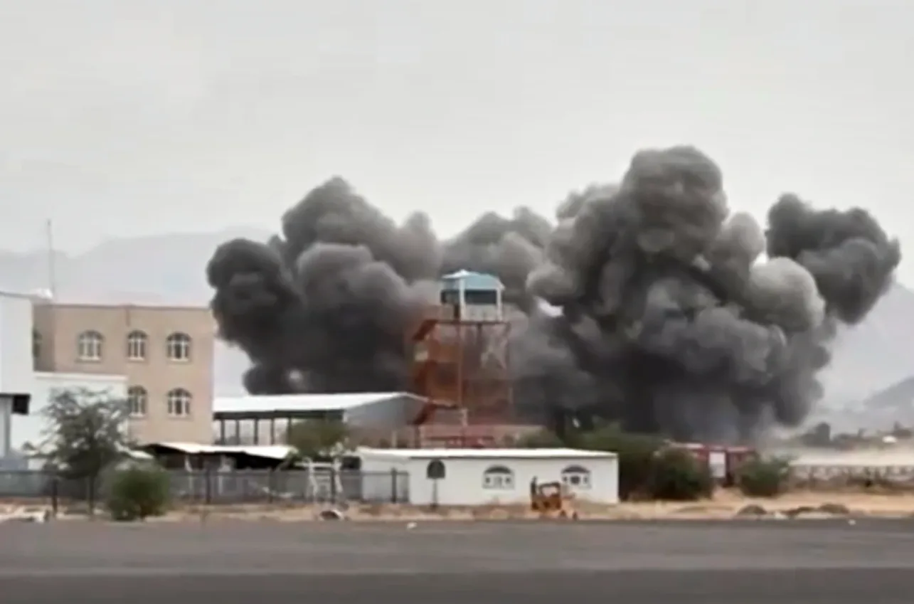 Yemeni Houthis attacked an airport in Saudi Arabia after strikes on Sanaa