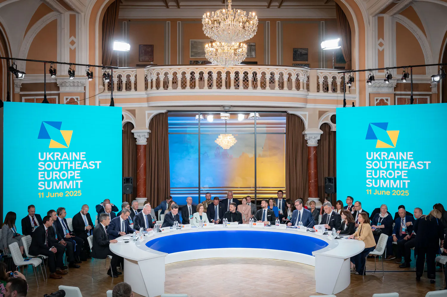 European leaders arrived in Kyiv for the Ukraine - Southeast Europe summit