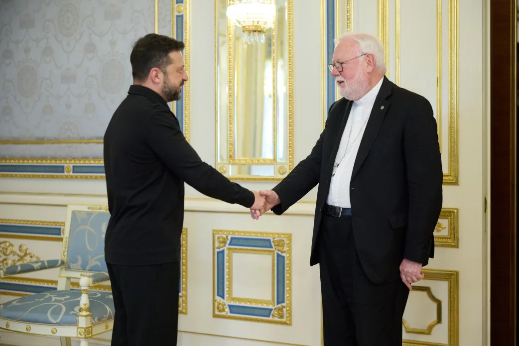 Zelenskyy thanked the Vatican for its readiness to host a meeting of leaders to end the Russian Federation's war against Ukraine