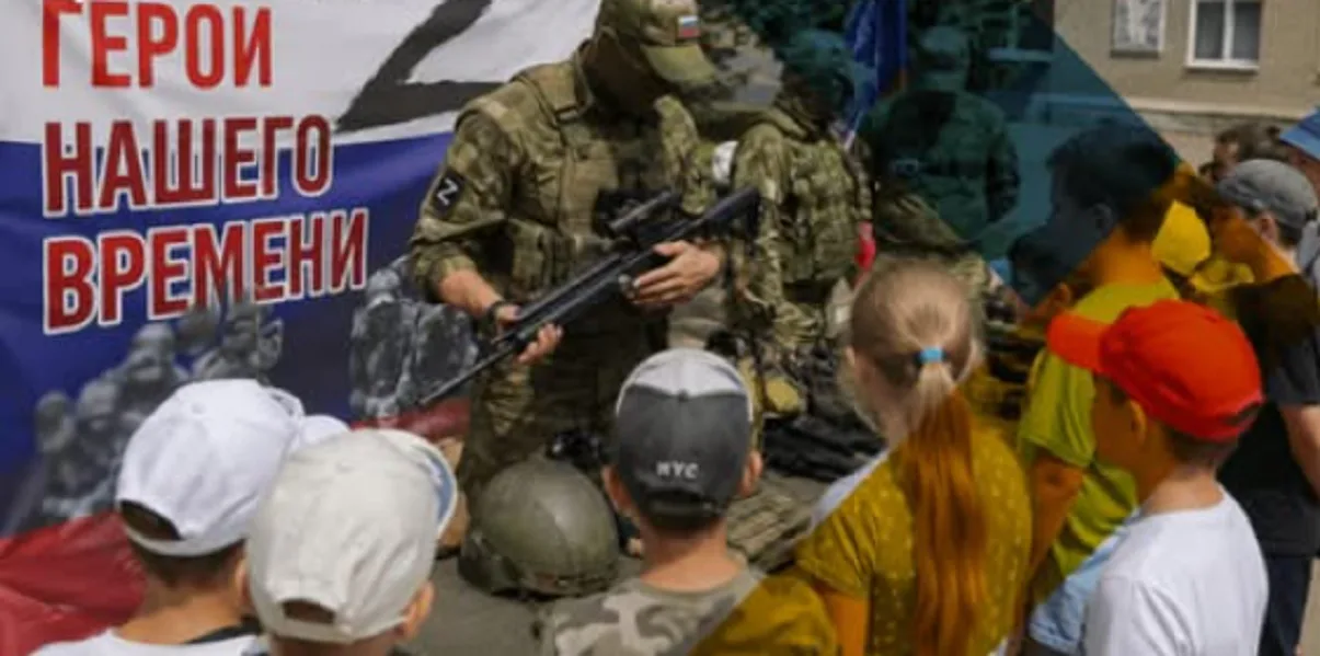 Occupiers use children for military propaganda in the temporarily occupied territories of Ukraine - CNS