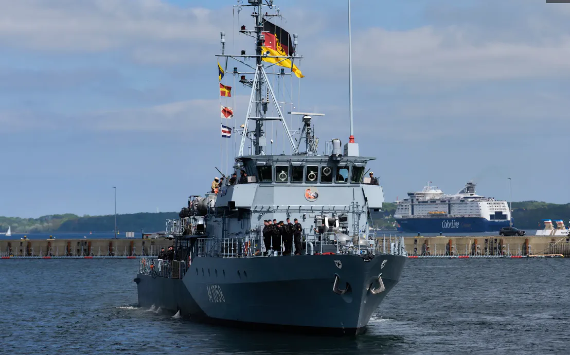 Germany withdraws military ships from the Red Sea due to escalating tensions in the Middle East