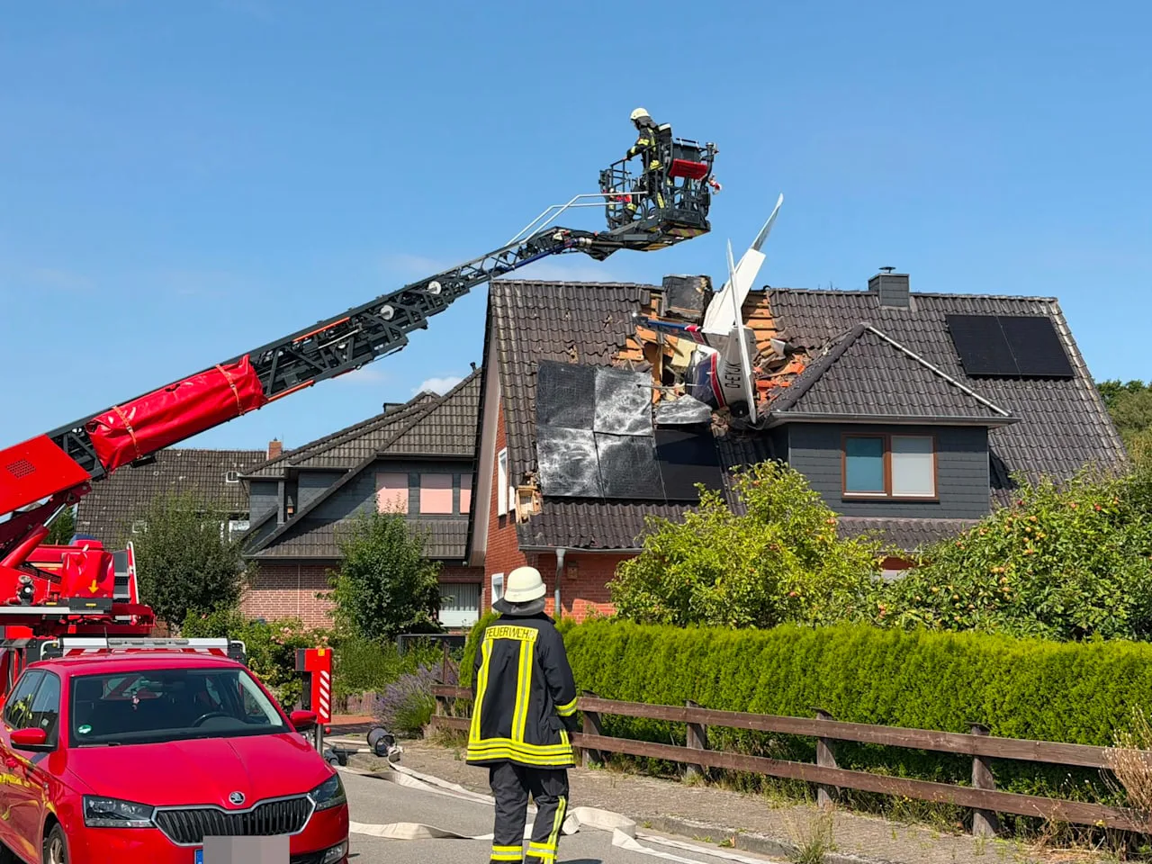 Two-seat aircraft crashes into residential building in Germany, fatalities reported