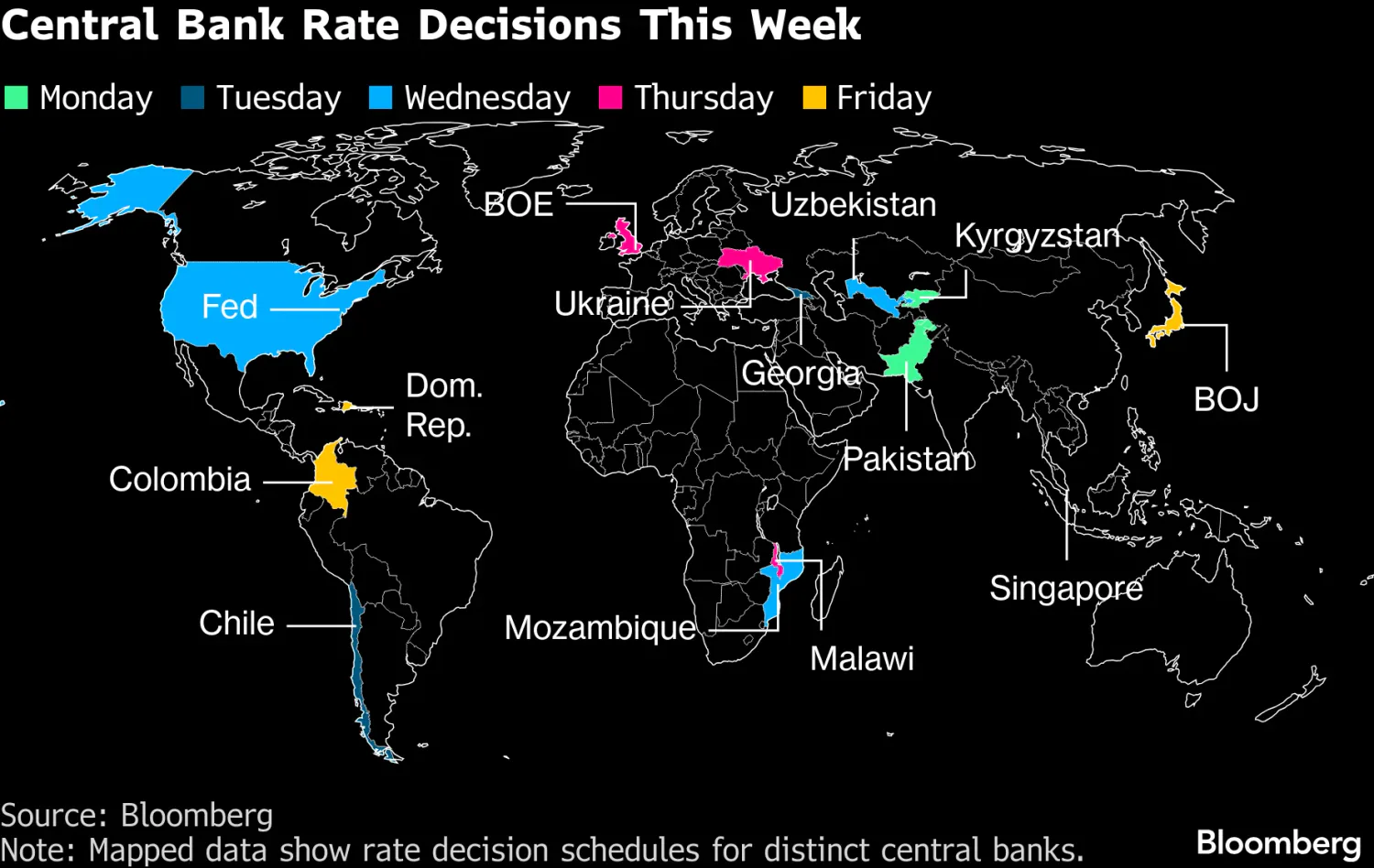 G7 central banks prepare for rate decisions amid rising oil prices – Bloomberg