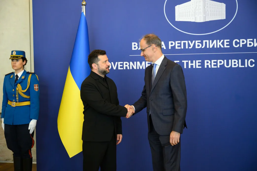 Zelenskyy and the Prime Minister of Serbia discussed joint economic and logistics projects