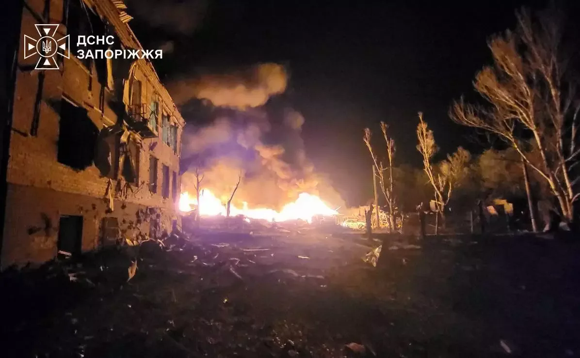 Seven people became victims of Russia's attack on Zaporizhzhia; a day of mourning was declared