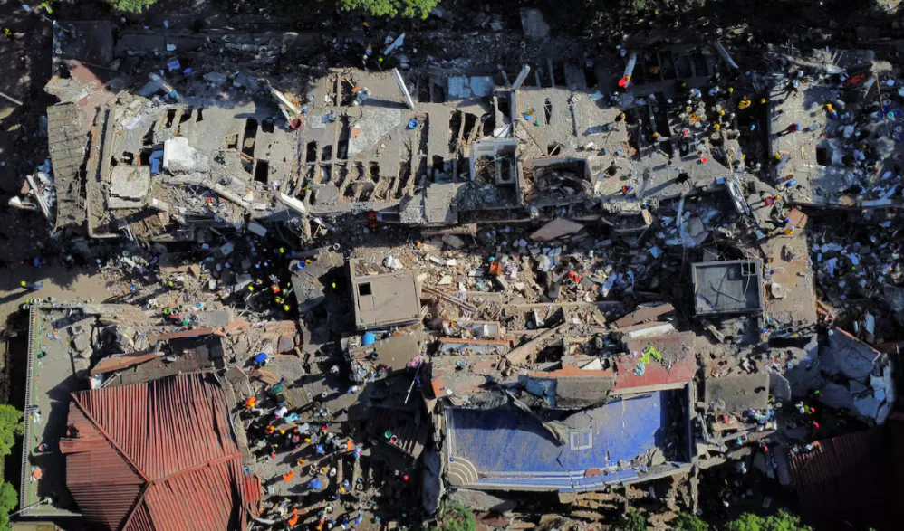 The death toll from the earthquake in Colombia has exceeded 250, and rescuers are searching for people under the rubble