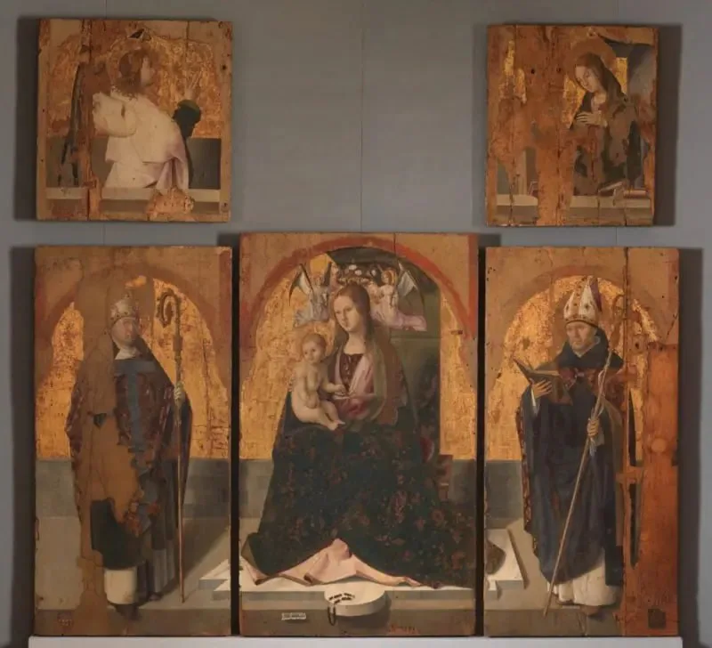 In Messina, Italy, four priceless works by Antonello da Messina were stolen from a museum