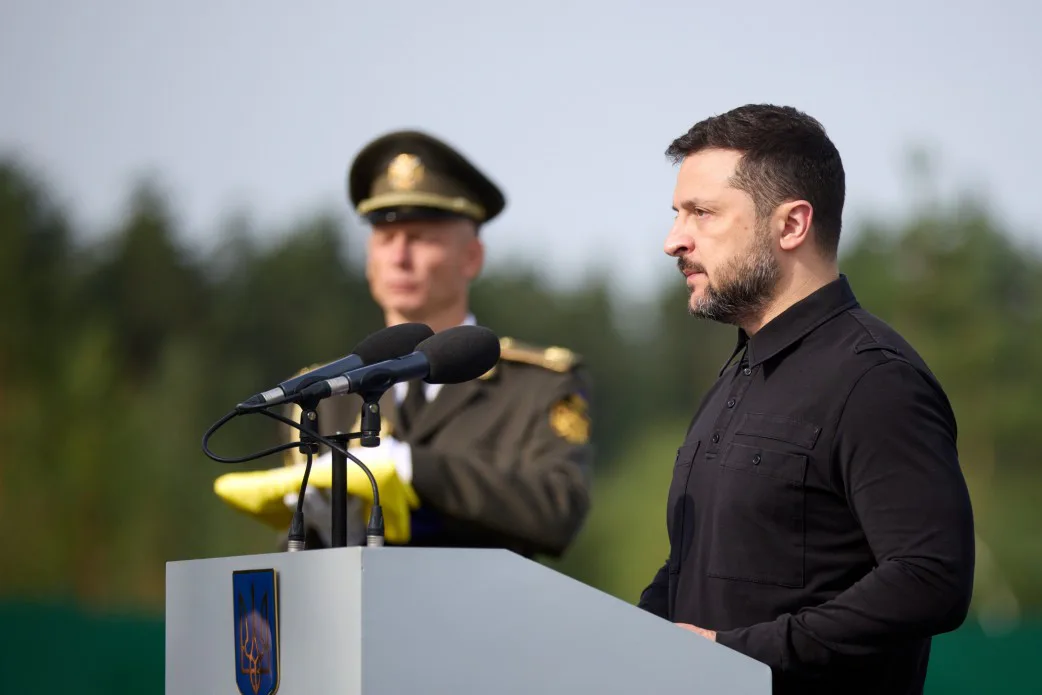 "Ukraine's time has come": Zelenskyy showed footage from reburial ceremony of Konovalets, the first head of the OUN