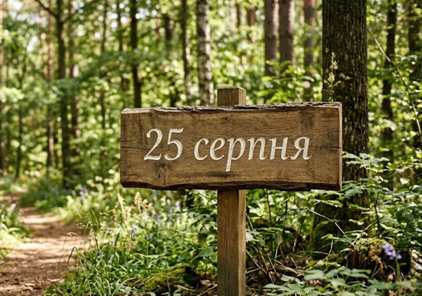 What is celebrated on August 25 in Ukraine and around the world