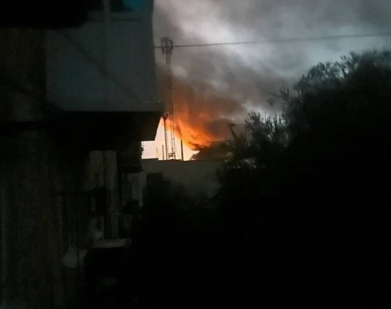 A massive blackout occurred in the occupied regions of Ukraine after a strike on the power plant in Shchastia