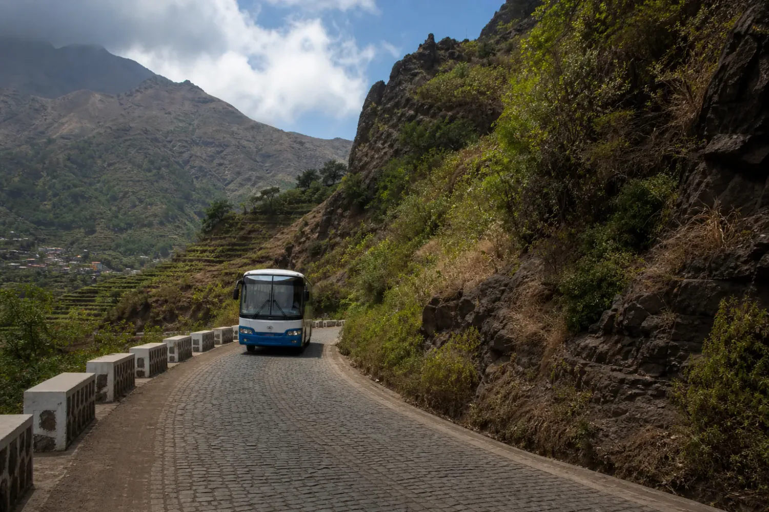 At least 25 people have died in a bus accident on the island of Fogo in Cape Verde