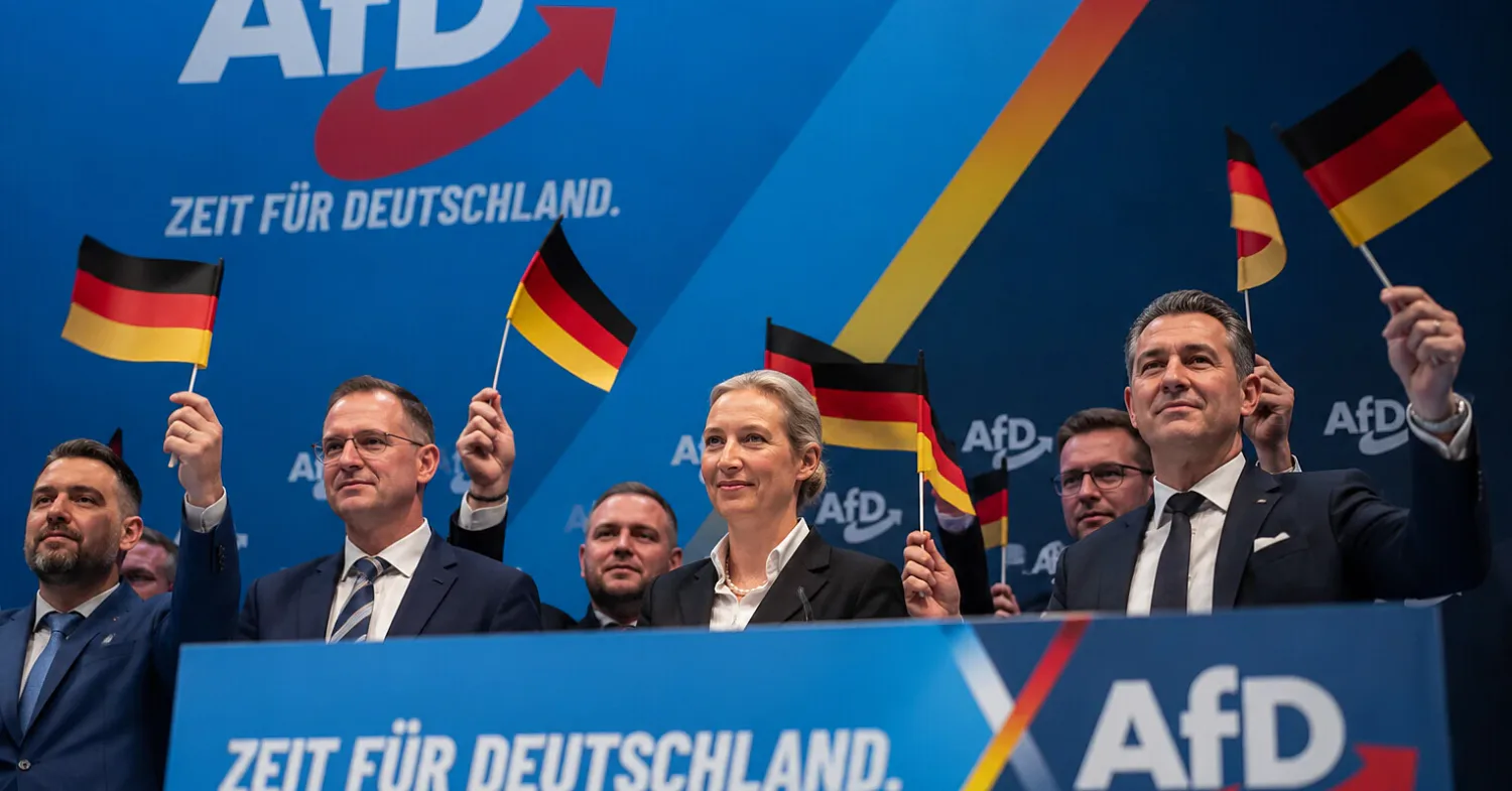 The Alternative for Germany's rating reached 30% for the first time — poll