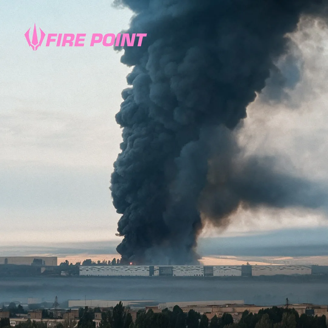 Ukrainian military forces destroyed an Ozon warehouse complex in Saratov with FP-1 drones — Fire Point