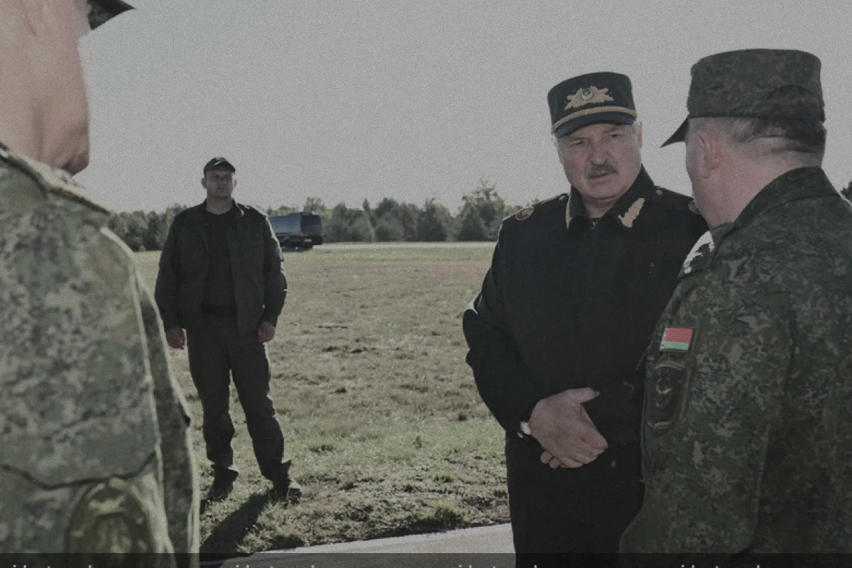 Lukashenko is preparing to wage war against his own people - intelligence