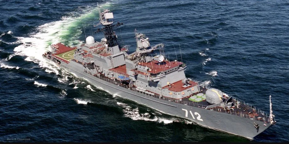 In Russia, the commander of a corvette who launched signal flares toward a Danish helicopter was awarded a decoration