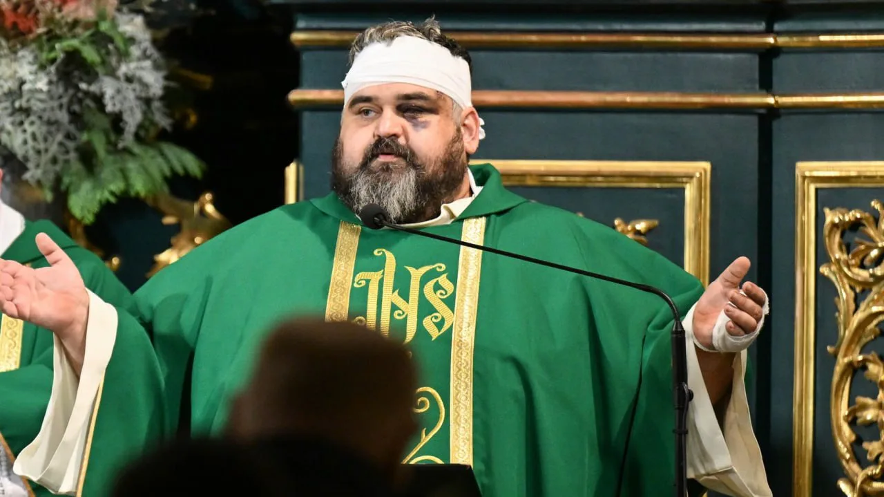 The Polish priest wounded at the monastery forgave his Ukrainian attacker
