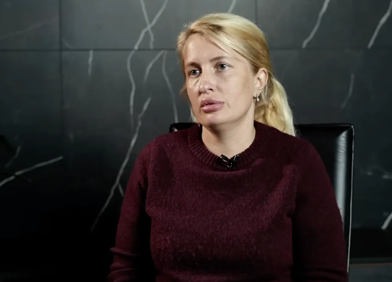 Khrystyna Totkailo, a still from the documentary film “The Wasp’s Nest”