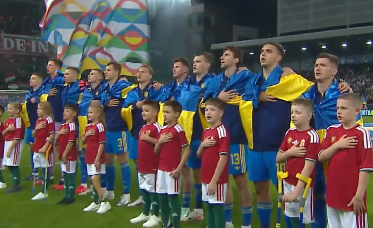 Ukraine lost to Hungary and dropped to third place in its Nations League group