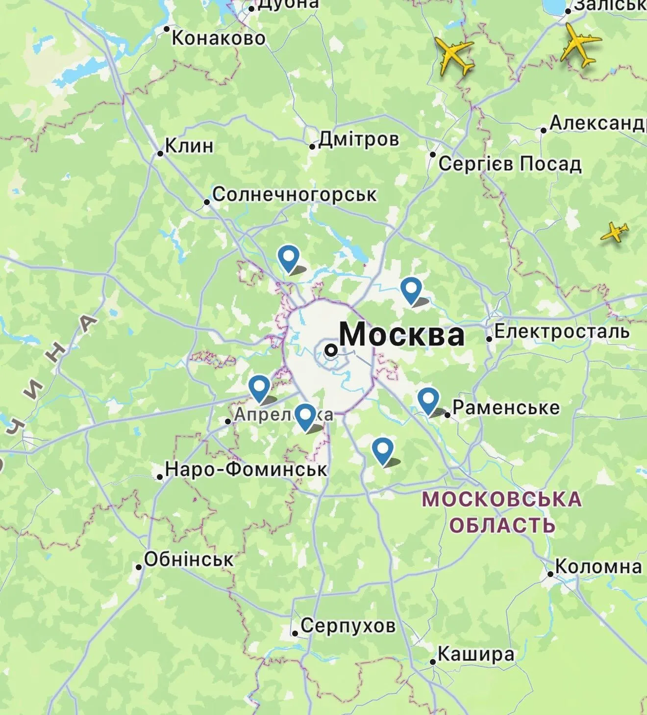 Moscow and the region are under attack by drones and balloons; more than 370 flights have been delayed at airports
