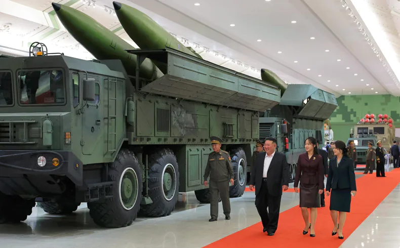 Kim Jong Un demonstrated a missile capable of reaching the United States amid a possible meeting with Trump