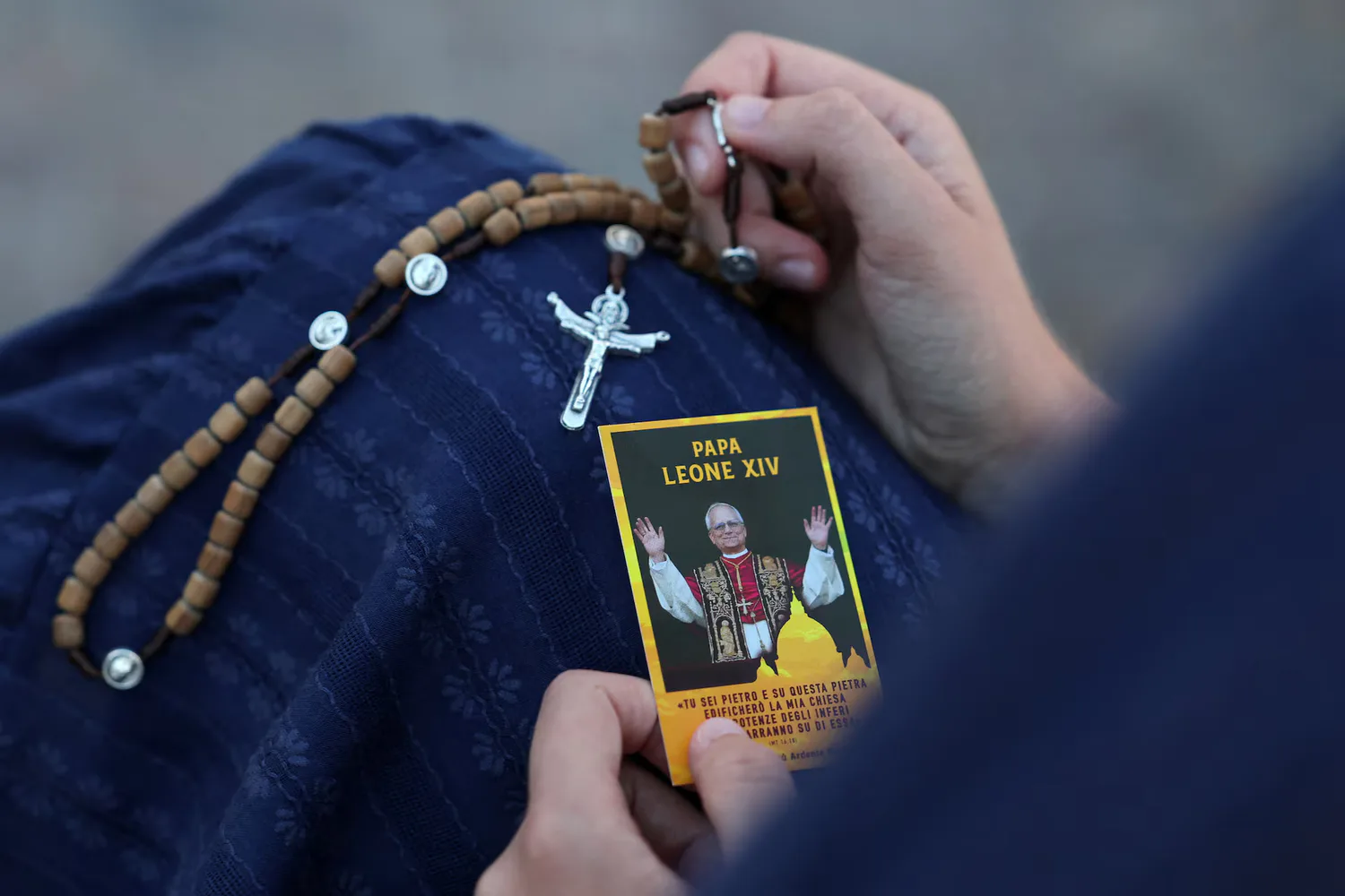 Pope Leo has begun "working a little" after surgery to remove a tumor from his lung — the Vatican