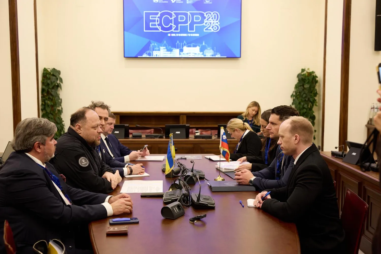 Slovenia reaffirmed its continued support for Ukraine and its accession to the EU – Stefanchuk